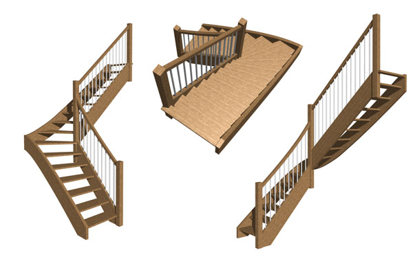 2-stair-in-3d 3d stair design models