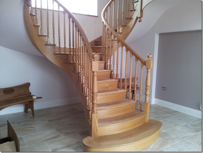 finished stair
