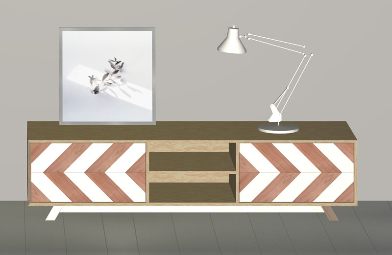 simple tv cabinet