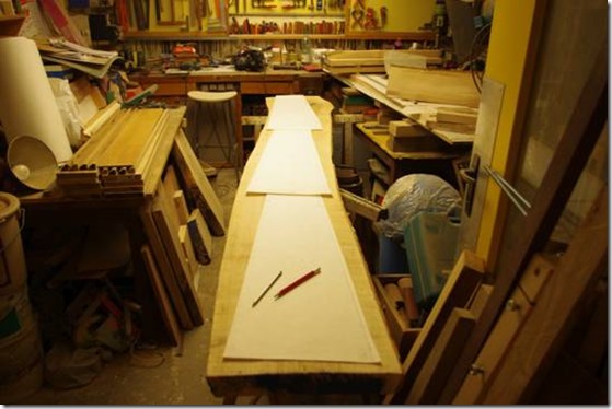 1:1 templates of stair parts