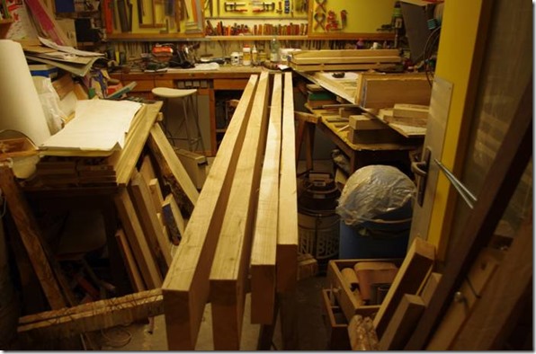 stringboards ready for assembly