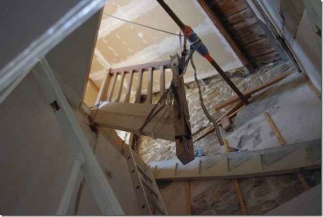 different parts in attic