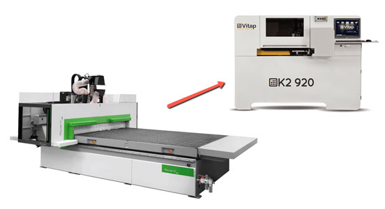 double-faced-machining double faced machining with optinest and polyboard