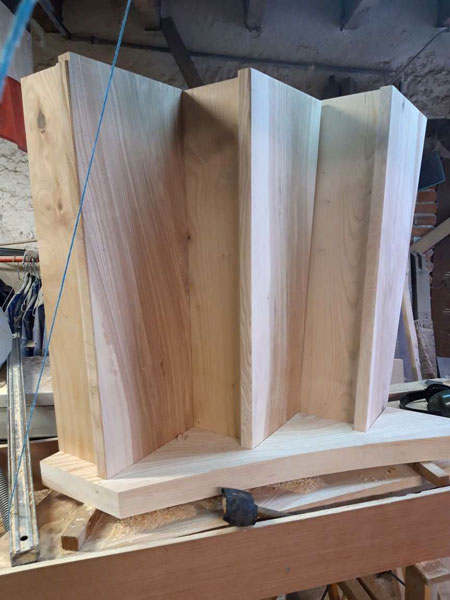 test assembly of steps