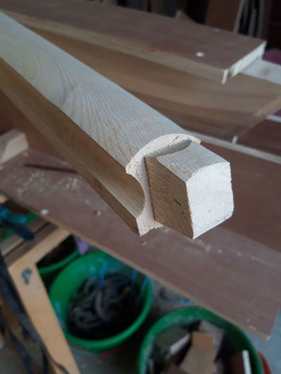 handrail joint