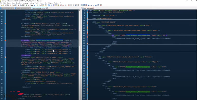 coding behind imos