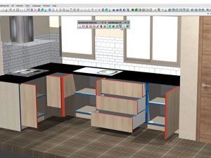 kitchen-with-edging-1 kitchen design showing panel edging management