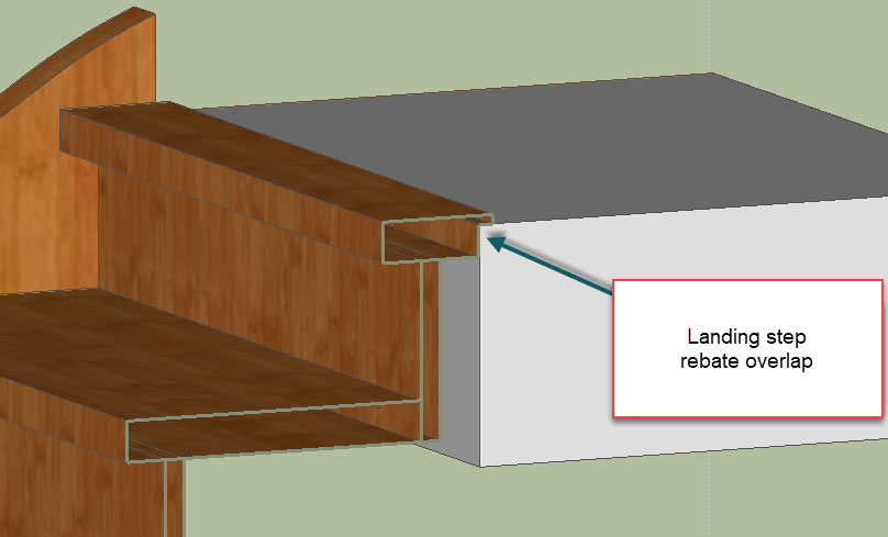 landing step rebate