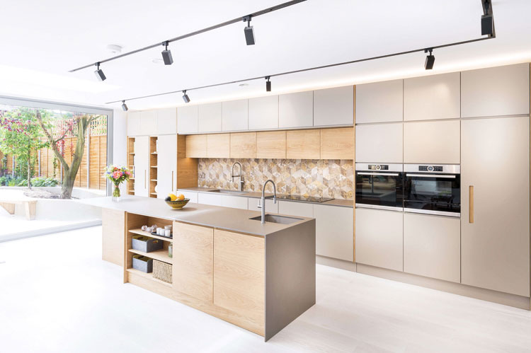 kitchen created with lockdowel