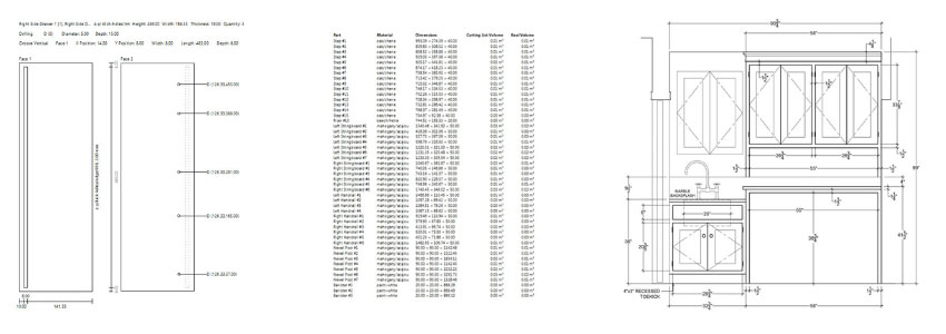 woodworking software manufacturing output
