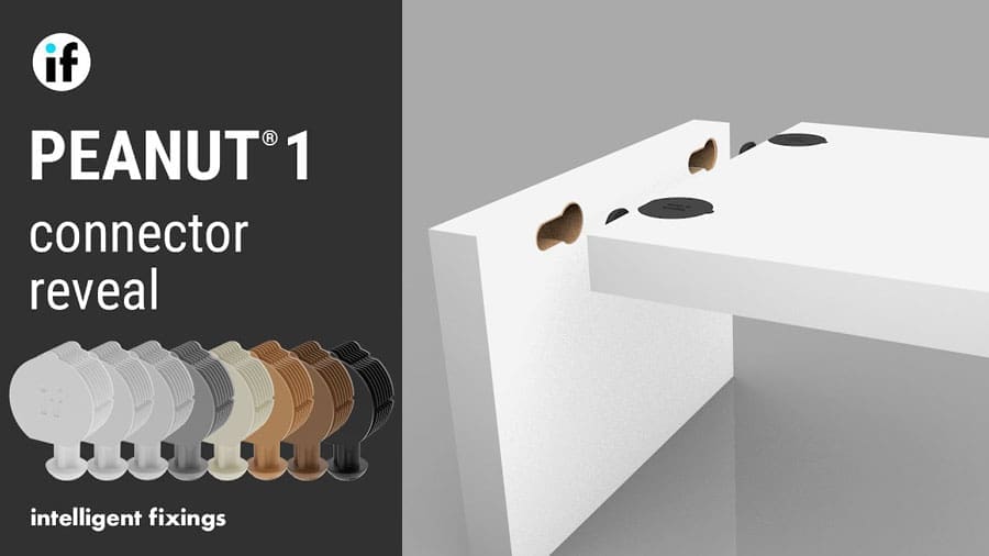 application of peanut 1 on a cabinet