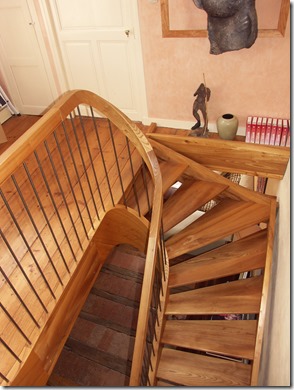 half turn stair