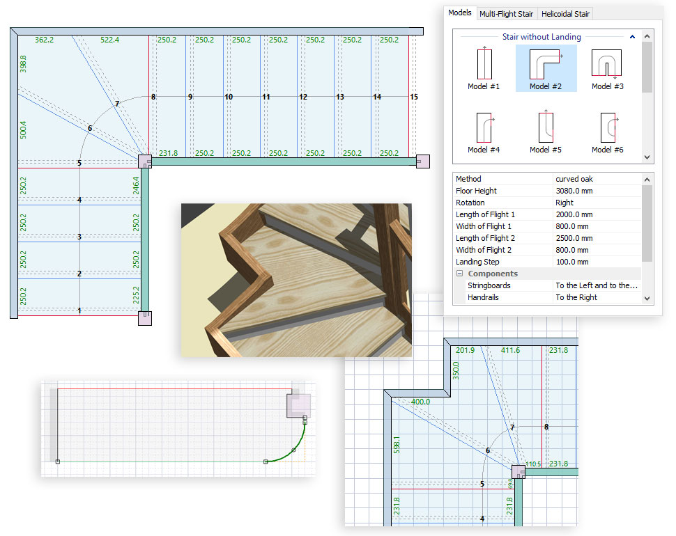 simple-3 stair designer