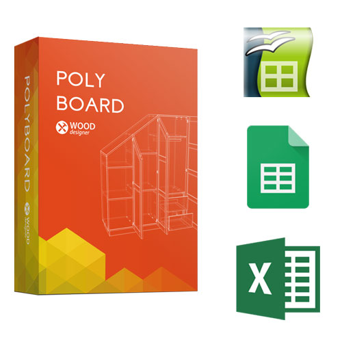 spreadsheet-and-pb-logos opticut and polyboard or spreadsheet integration