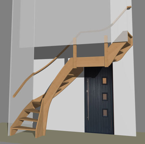 3d stair models