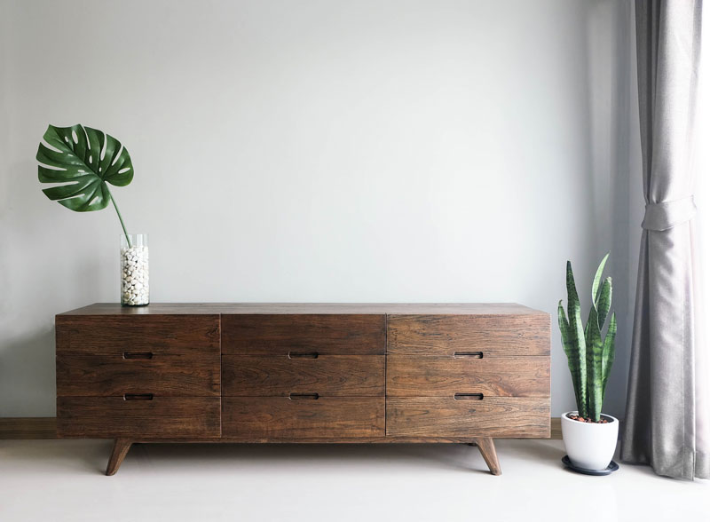 Wooden Home Entertainment Stand