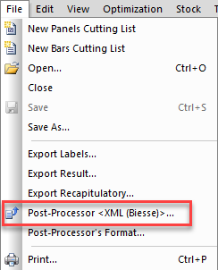 cnc saw post processor output