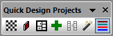 panel materials library icon