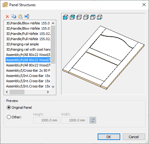 panel structures library