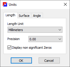select units in optinest window