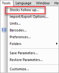 multiple stock set up in opticut