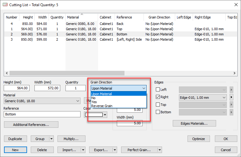 opticut grain management