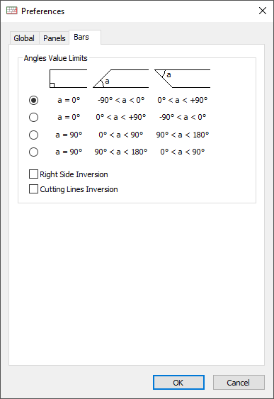 bar preferences in opticut