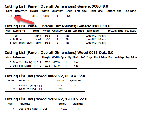 polyboard cut list pdf