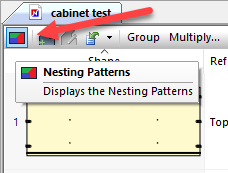 nesting pattern icon in optinest