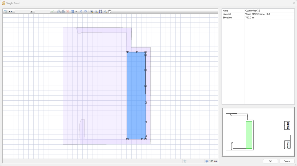 add a countertop in polyboard