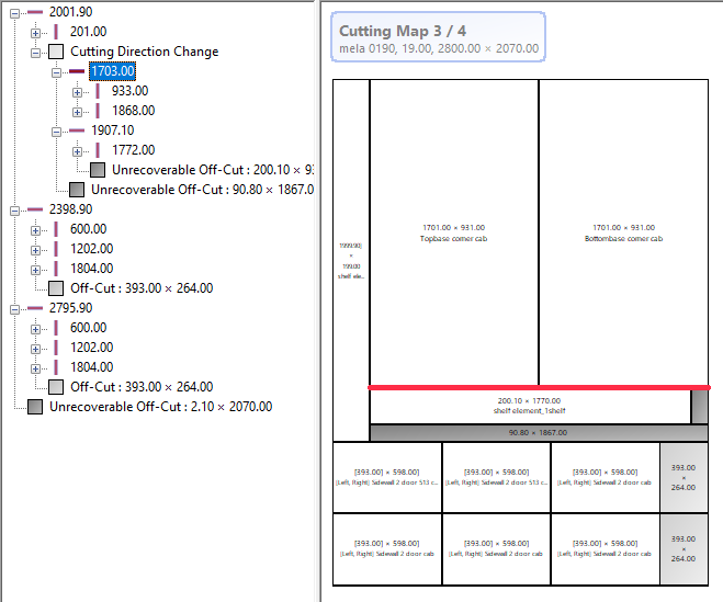 cut-map cutting maps and cutting sequence in OptiCut
