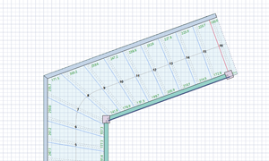 irregular-stairwell triangulation for irregular stairwells