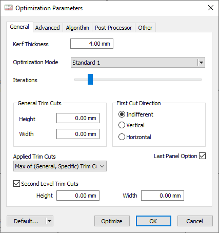 optimization-parameters-en OptiCut