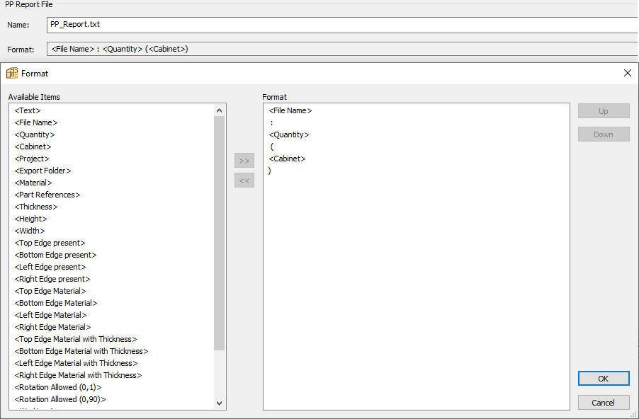 polyboard post processor report