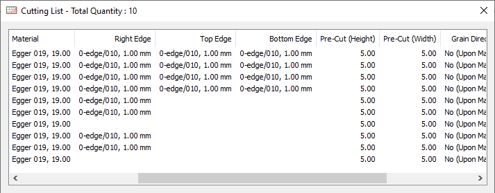 pre-cut sheet cutting software