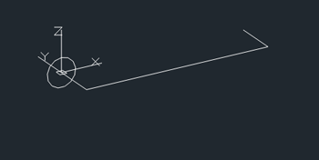 polygon in progecad for profile of handle